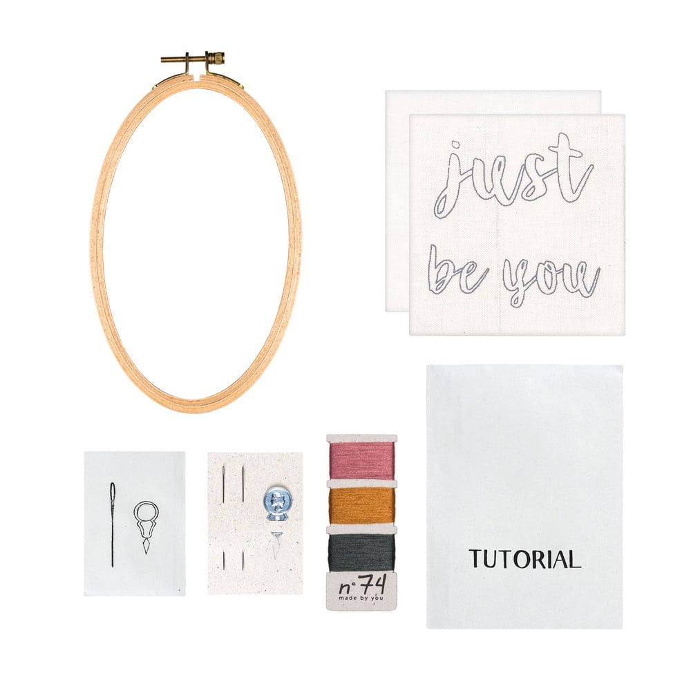 NUMERO 74 : Creative Kit embroidery hoop, you are so